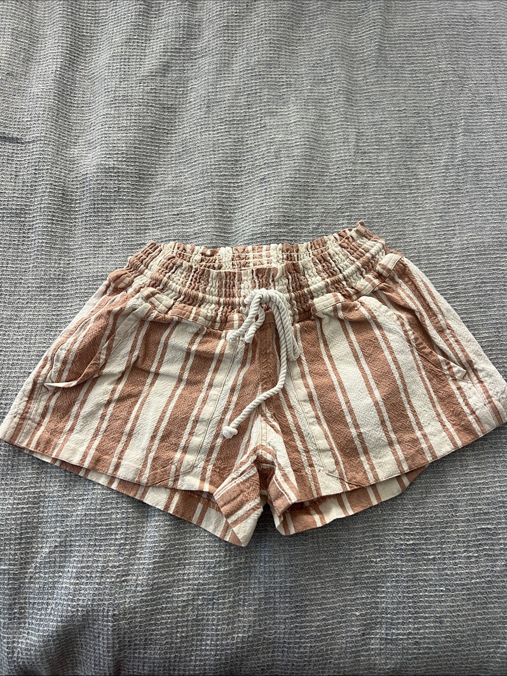 Roxy Striped Drawstring Women’s Shorts